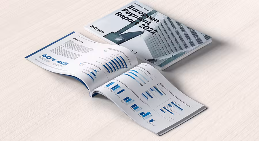Cover und Innenseite European Payment Report 2022