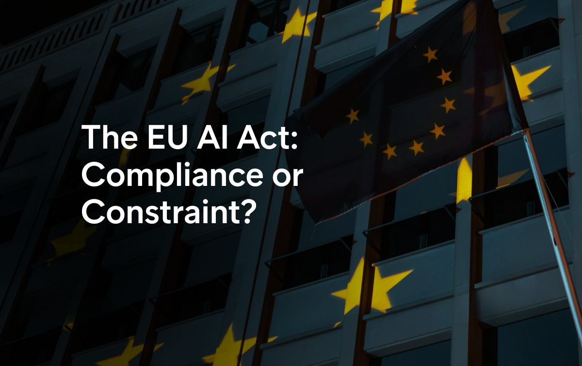Ophelos Webinar Titel The EU AI Act: Compliance or Constraint?