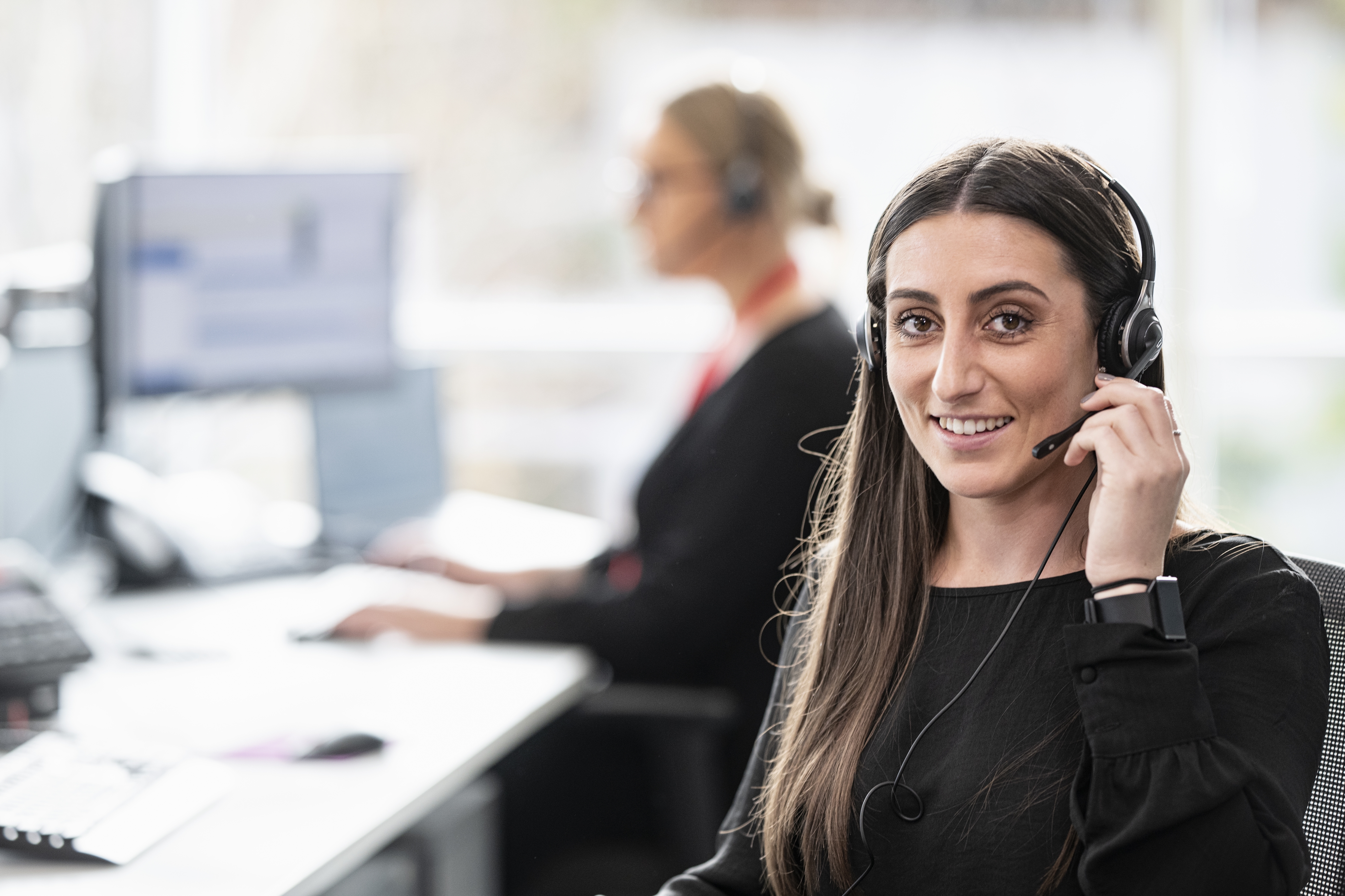 Lisa Müller* Teamleiterin im Callcenter von Intrum