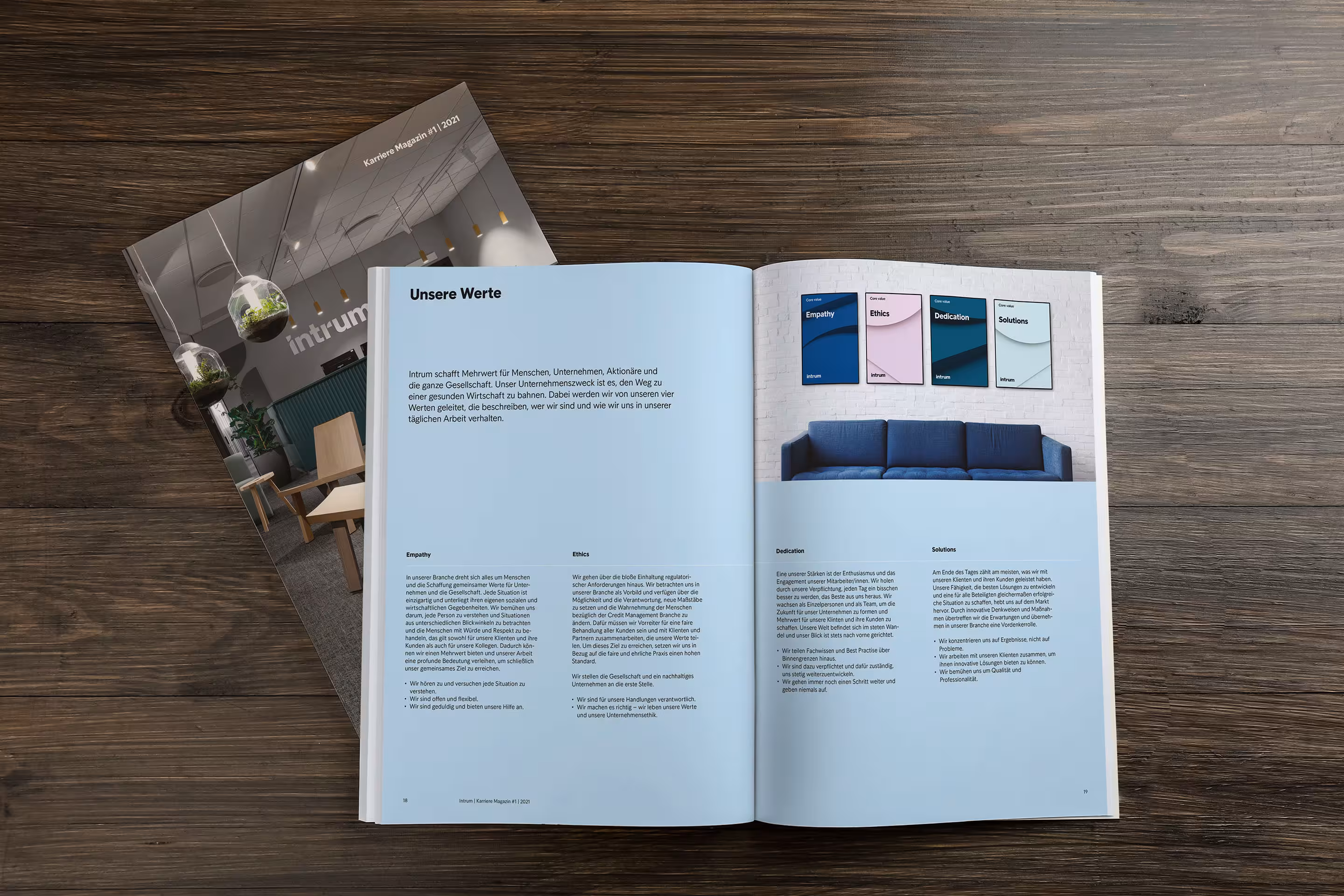 Intrum Karrieremagazin - Unsere Werte